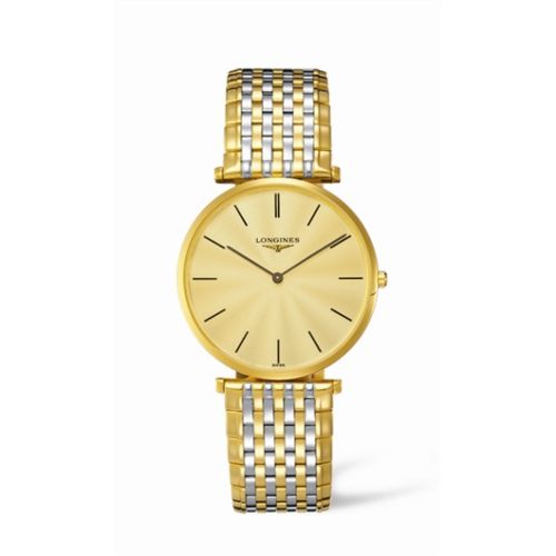 Longines La Grande Classique Quartz 37 Sarı, referans L4.766.2.42.7