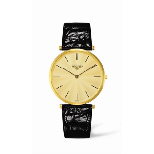Longines La Grande Classique Quartz 37 Sarı, referans L4.766.2.42.9