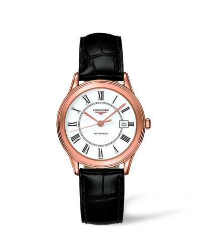 Longines Flagship 35.6 Automatic Pembe Altın, referans L4.774.8.21.2