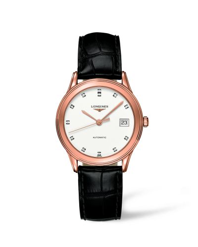Longines Flagship 35.6 Automatic Pembe Altın, referans L4.774.8.27.2