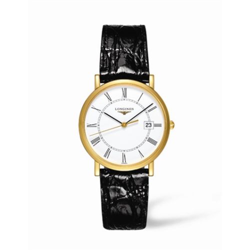 Longines Presence 34 Quartz Altın, referans L4.777.6.11.2