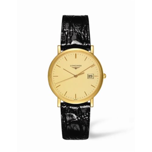 Longines Presence 34 Quartz Altın, referans L4.777.6.32.2