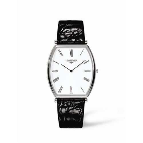 Longines La Grande Classique Tonneau 35 Stainless Steel, reference L4.786.4.11.4