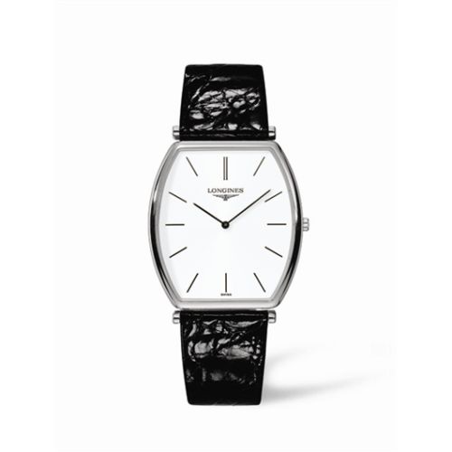Longines La Grande Classique Tonneau 35 Stainless Steel, reference L4.786.4.12.4