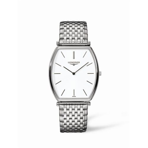 Longines La Grande Classique Tonneau 35 Stainless Steel, reference L4.786.4.12.6