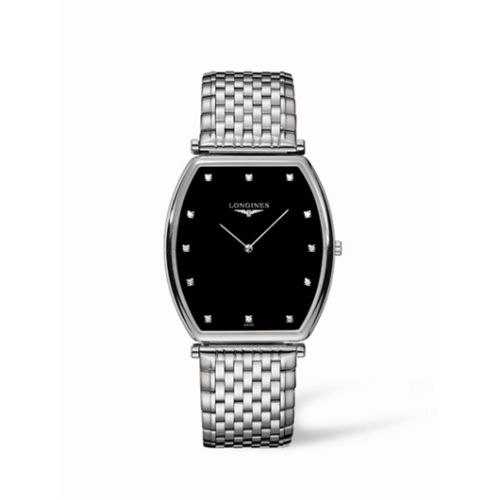 Longines La Grande Classique Tonneau 35 Stainless Steel, reference L4.786.4.58.6