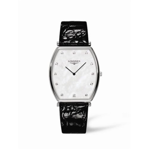 Longines La Grande Classique Tonneau 35 Stainless Steel, reference L4.786.4.87.4