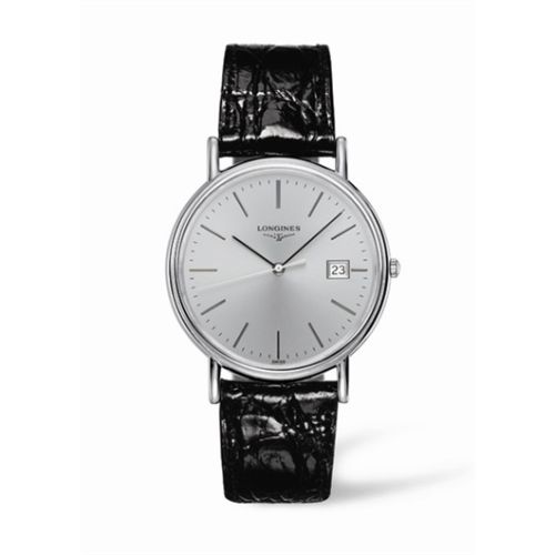 Longines Presence 38.5 Quartz Paslanmaz Çelik / Gümüş, referans L4.790.4.72.2