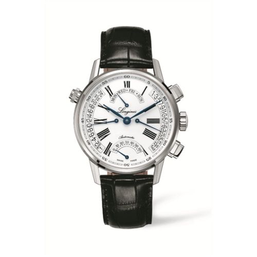 Longines Heritage Retrograde Beyaz, referans L4.797.4.71.2