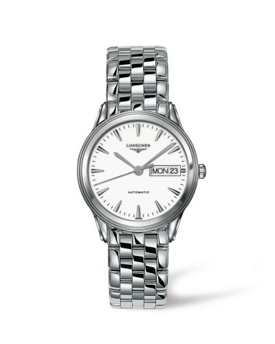 Longines Flagship 35.6 Day Date Paslanmaz Çelik, referans L4.799.4.12.6