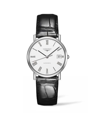 Elegant Collection 34.5 Automatic Paslanmaz Çelik / Beyaz / Kayış