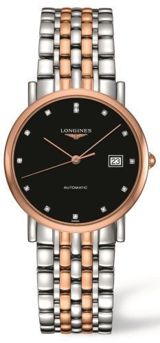 Elegant Collection 34.5 Automatic Paslanmaz Çelik / Kırmızı Altın / Siyah