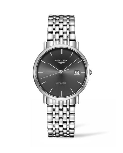 Longines Elegant Collection Automatic 37 Paslanmaz Çelik / Gri / Bilezik, referans L4.810.4.72.6