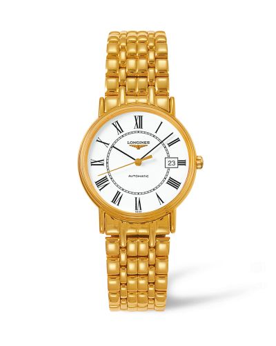 Longines Presence 34.5 Automatic Sarı, referans L4.821.2.11.8