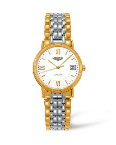 Longines Presence 34.5 Automatic Sarı, referans L4.821.2.15.7