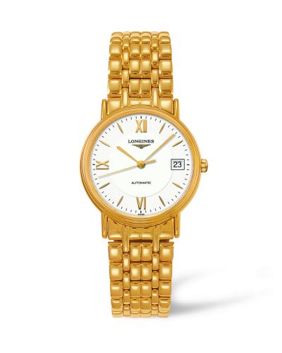 Longines Presence 34.5 Automatic Sarı, referans L4.821.2.15.8