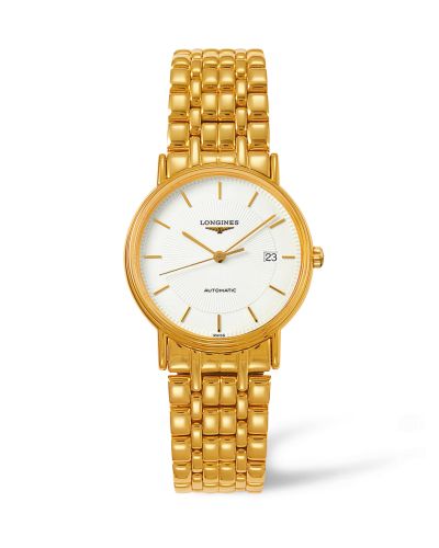 Longines Presence 34.5 Automatic Sarı, referans L4.821.2.18.8