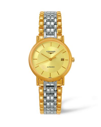 Longines Presence 34.5 Automatic Sarı, referans L4.821.2.42.7