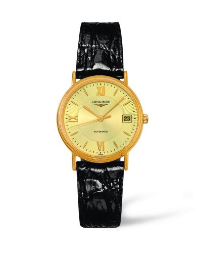 Longines Presence 34.5 Automatic Sarı, referans L4.821.2.45.2