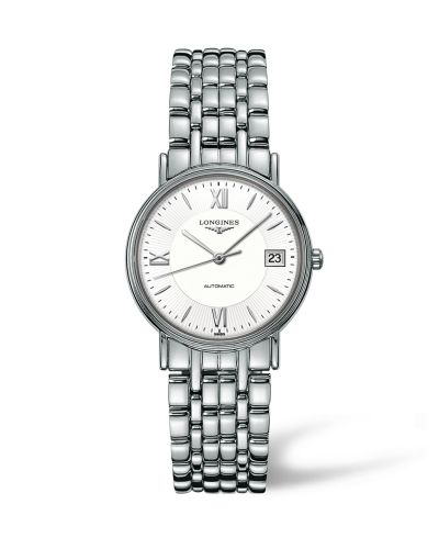 Longines Presence 34.5 Automatic Paslanmaz Çelik, referans L4.821.4.15.6