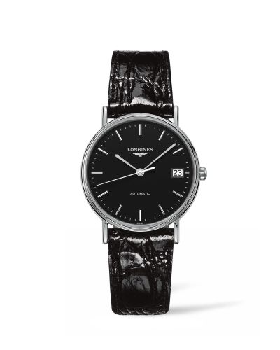 Longines Presence Automatic 34.5mm Paslanmaz Çelik / Siyah, referans L4.821.4.52.2