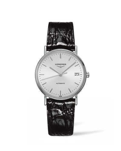 Longines Presence Automatic 34.5mm Paslanmaz Çelik / Gümüş, referans L4.821.4.72.2
