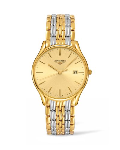 Longines Lyre Quartz 38.5mm Two Tone / Champagne, reference L4.859.2.32.7