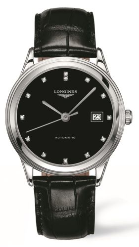 Longines Flagship 38.5 Siyah Elmas, referans L4.874.4.57.2