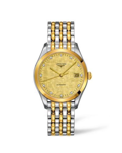 Longines La Grande Classique Automatic 36 Stainless Steel / Yellow Gold PVD / Champagne, reference L4.898.3.37.7