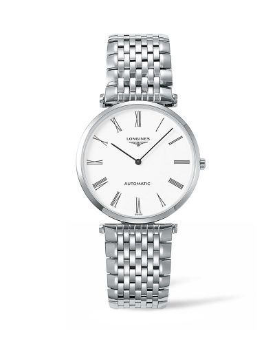 Longines La Grande Classique Automatic 36 White Roman / Bracelet, reference L4.908.4.11.6