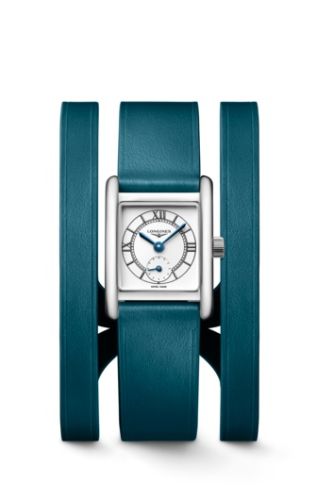 Longines Mini Dolce Vita 21.5 Quartz Stainless Steel / Silver / Triple Cuff Blue, reference L5.200.4.75.9