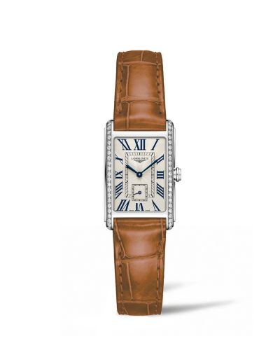 Longines DolceVita 20.5 Quartz Stainless Steel / Diamond / Silver - Roman, reference L5.255.0.71.4