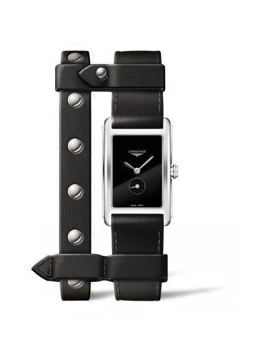 Longines DolceVita 20.8 Quartz Stainless Steel / Black / Yvy Leather, reference L5.255.4.59.2