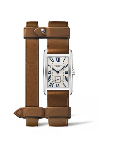 Longines DolceVita 20.8 Quartz Stainless Steel / Silver - Roman / Yvy Leather, reference L5.255.4.71.B