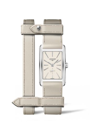 Longines DolceVita 20.8 Quartz Stainless Steel / Beige / Yvy Leather, reference L5.255.4.79.2