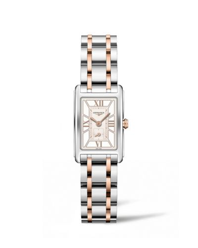Longines DolceVita 20.8 Quartz Stainless Steel - Rose Gold / Two-Tone Roman / Roman, reference L5.255.5.75.7