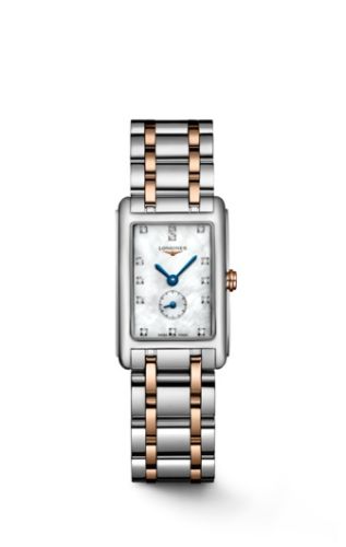 Longines DolceVita 20.5 Quartz Stainless Steel - Rose Gold / MOP / Bracelet, reference L5.255.5.87.7