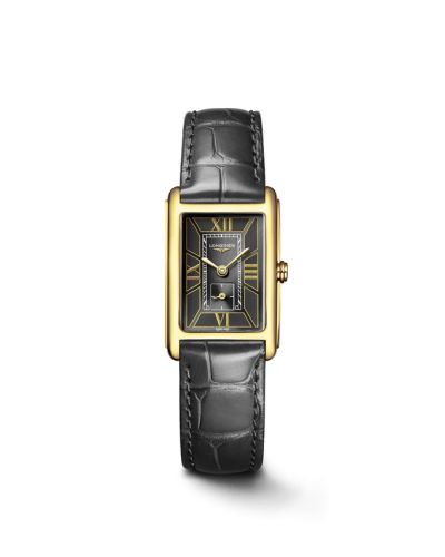 Longines DolceVita 20.5 Quartz Yellow Gold / Gray, reference L5.255.6.75.2
