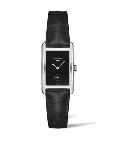 Longines DolceVita 23 Quartz Paslanmaz Çelik / Siyah, referans L5.512.4.50.2