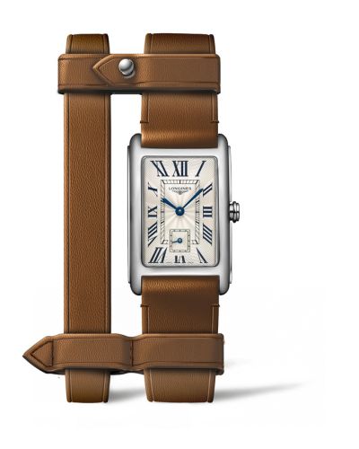 Longines DolceVita 23 Quartz Paslanmaz Çelik / Gümüş - Roman / Yvy Leather, referans L5.512.4.71.B