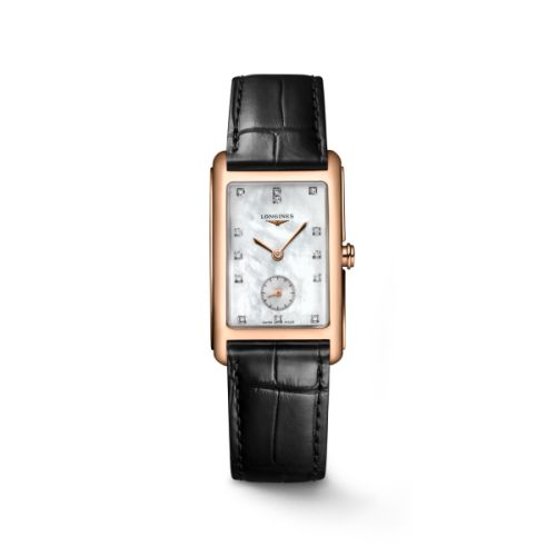 Longines DolceVita 23 Quartz Pembe Altın / MOP, referans L5.512.8.87.0