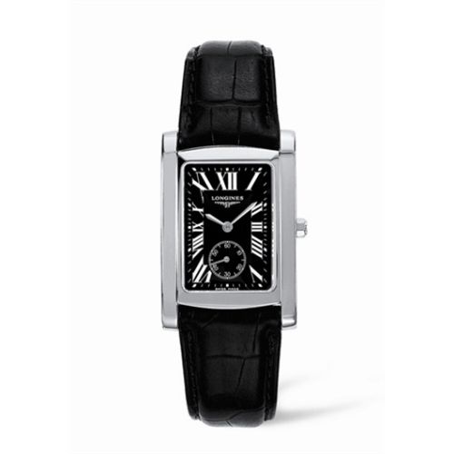 Longines DolceVita 26 Quartz Paslanmaz Çelik Siyah Roman, referans L5.655.4.79.2