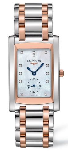Longines DolceVita 22 Quartz Two Tone Pembe, referans L5.655.5.88.7