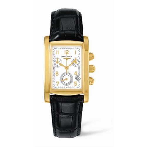 Longines DolceVita 28 Quartz Chronograph Altın, referans L5.656.6.13.3