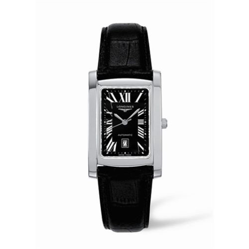 Longines DolceVita 26 Automatic Paslanmaz Çelik Siyah Roman, referans L5.657.4.79.2