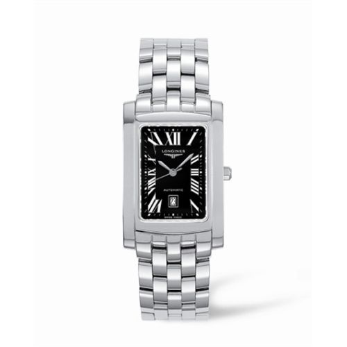 Longines DolceVita 26 Automatic Paslanmaz Çelik Siyah Roman, referans L5.657.4.79.6