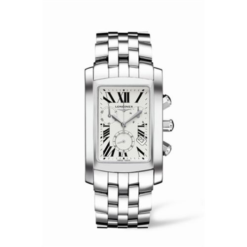 Longines DolceVita 30 Quartz Chronograph Paslanmaz Çelik Roman, referans L5.680.4.71.6