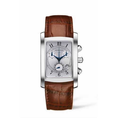 Longines DolceVita 30 Quartz Chronograph Paslanmaz Çelik Gümüş, referans L5.680.4.73.4