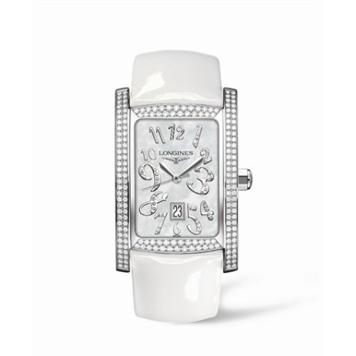 Longines DolceVita XL Paslanmaz Çelik Elmas, referans L5.686.0.87.2