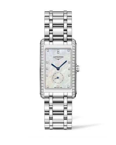 Longines DolceVita 25.8 Quartz Paslanmaz Çelik / Elmas / MOP / Bilezik, referans L5.755.0.87.6